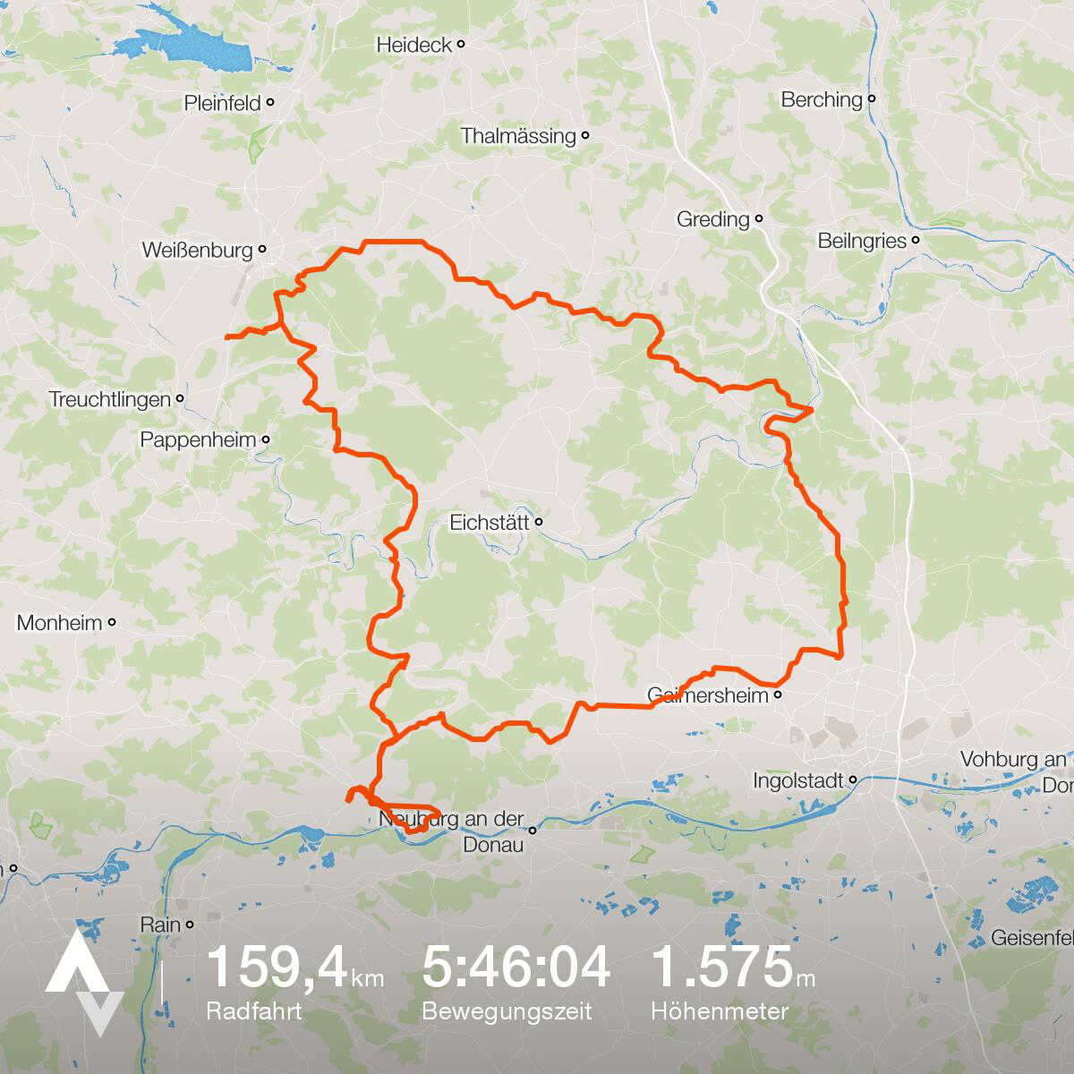 Altmühltal Rennradtour
